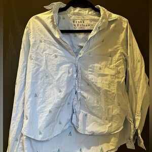 Frank and Eileen Silvie Stripe w/ tiny boats XS